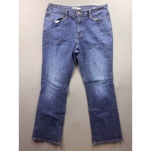 Levi's 515 Bootcut Jeans Women Blue Mid Rise Stretch Denim Size 14M W32 L32